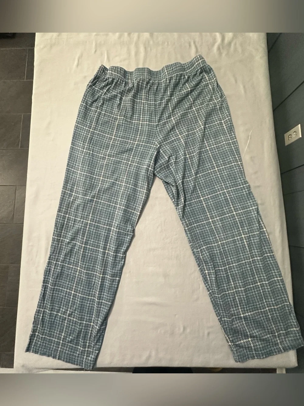 Life Is Good Women's Plaid Houndstooth Sleep Pants XL